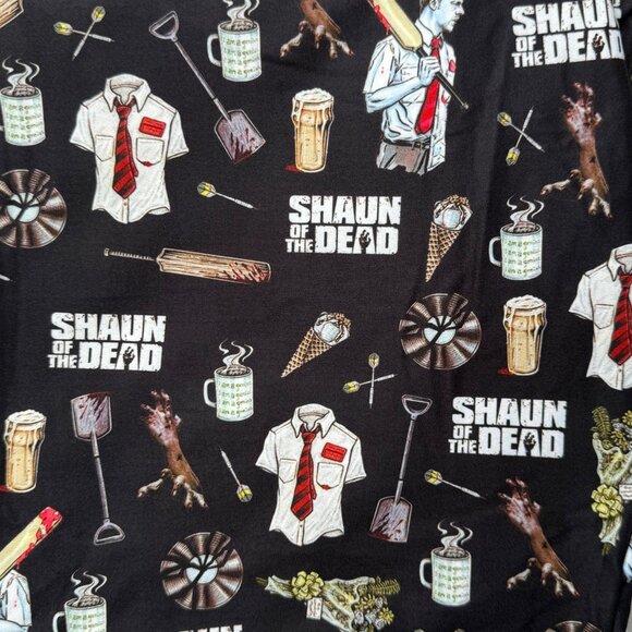 Pants - Shaun of the Dead - Zombie Movie Themed Print Soft Leggings